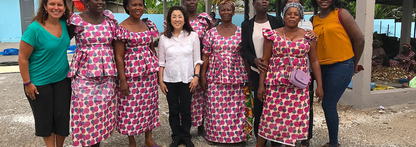 Over one hundred local women entrepreneurs produce, sell and export attiéké 