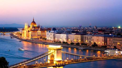 Budapest at night