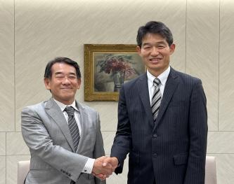 Shaking hands