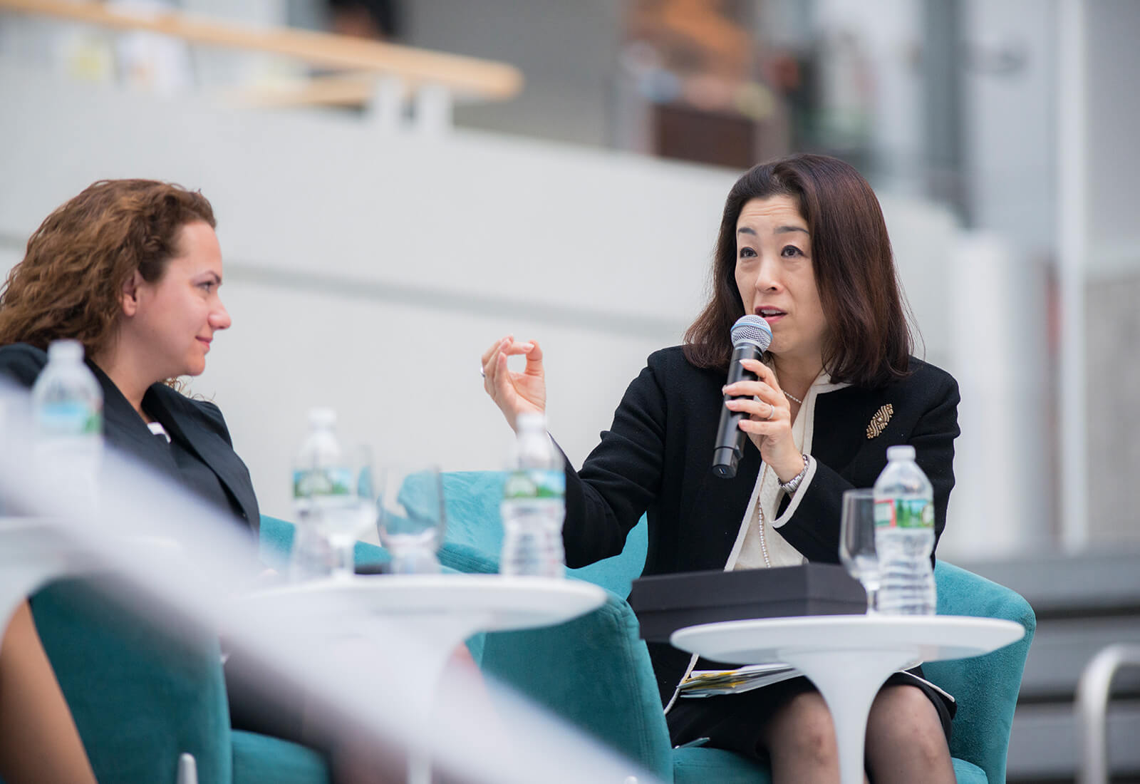 Nourah and Keiko Honda