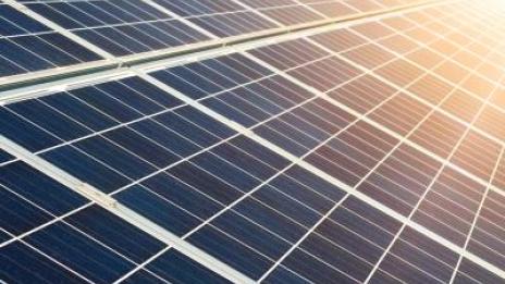 Solar panels.