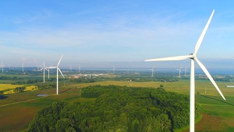 wind turbines